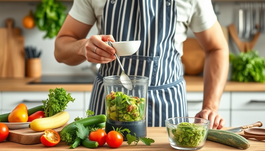 Person preparing healthy vegetables in kitchen, showcasing nutritional psychiatry for mental health.