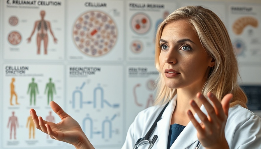 Medical expert discusses cellular growth and foot health tips.