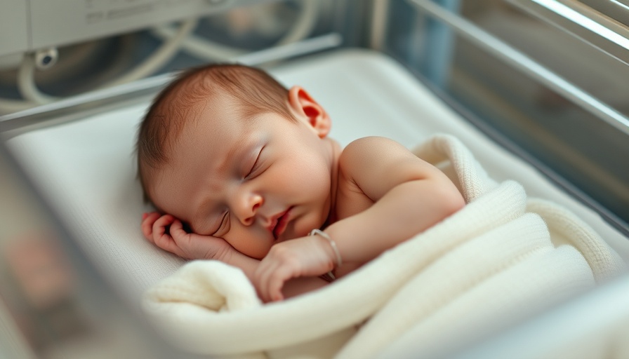 AI Improves IV Nutrition for Preemies: Newborn in Incubator.