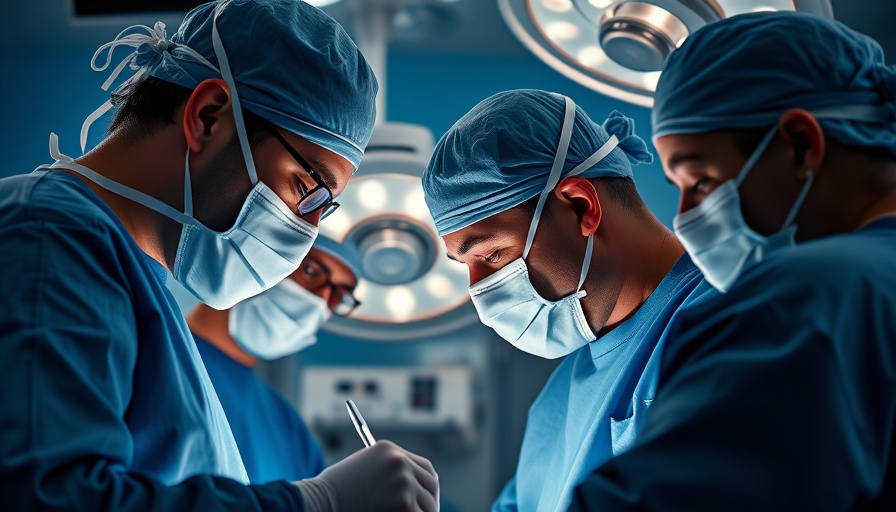 Surgeons performing surgery, highlighting organ transplant risks.