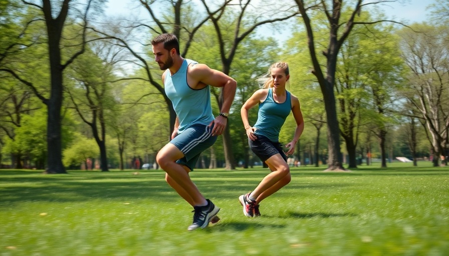 Strength challenge exercise in a park promoting dorsiflexion.