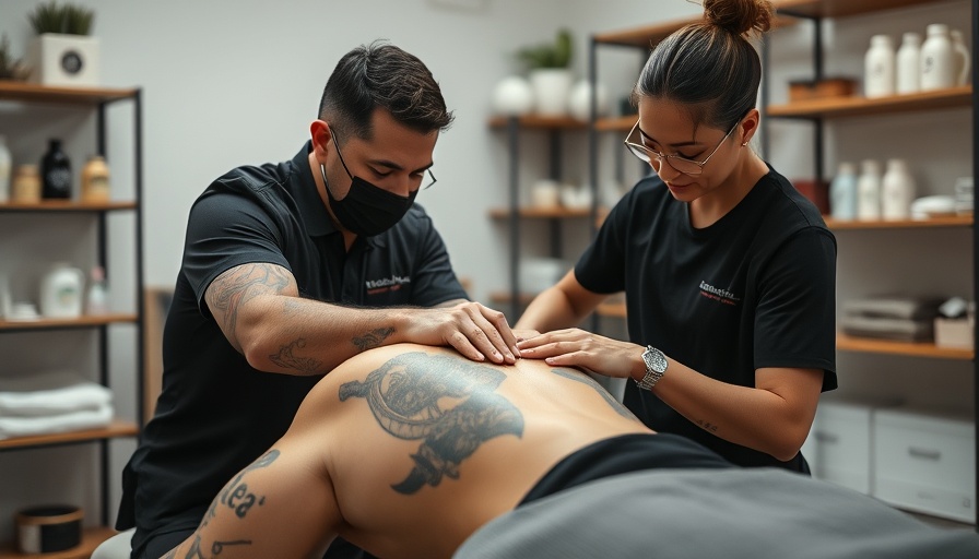 Chiropractor adjusting person's back in clinic, why neck and back pain therapy.