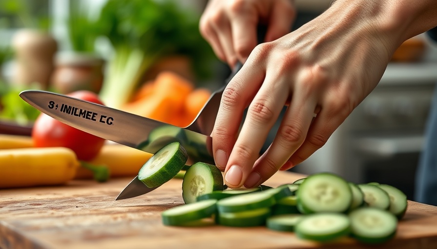 Slicing cucumbers on a cutting board, showcasing health benefits.