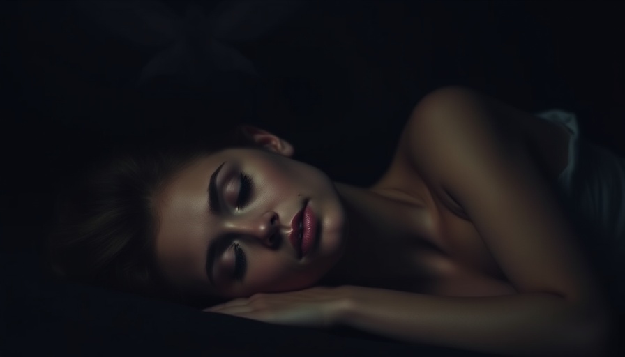Lucid dreaming consciousness depicted with a floating silhouette.