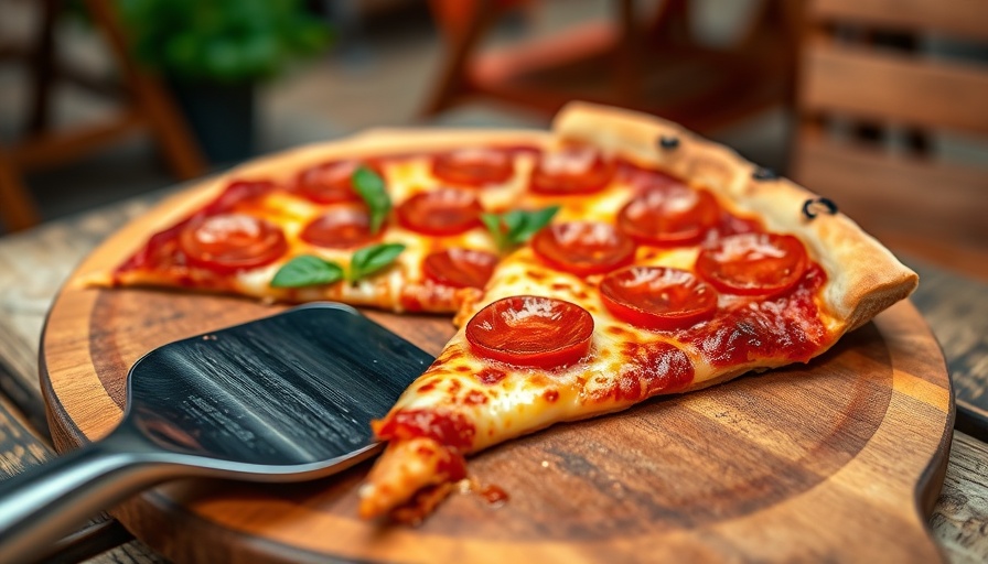 High-Sodium Foods to Avoid: Tempting pepperoni pizza slice.
