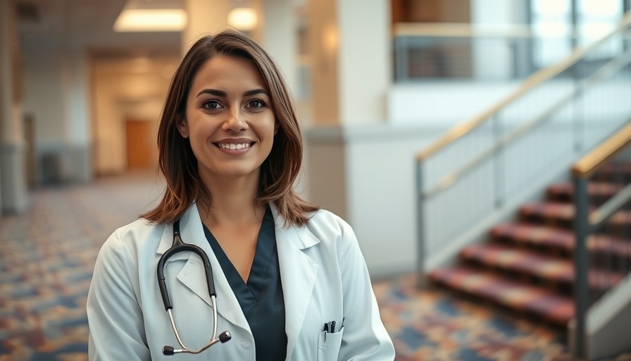 Doctor discussing heel pain remedies in a well-lit indoor setting.