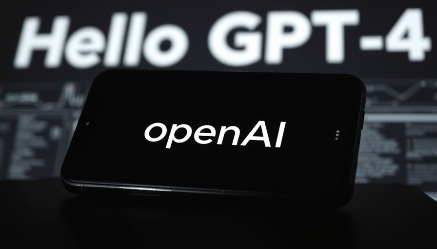 OpenAI logo on smartphone highlighting AI in health care advancement