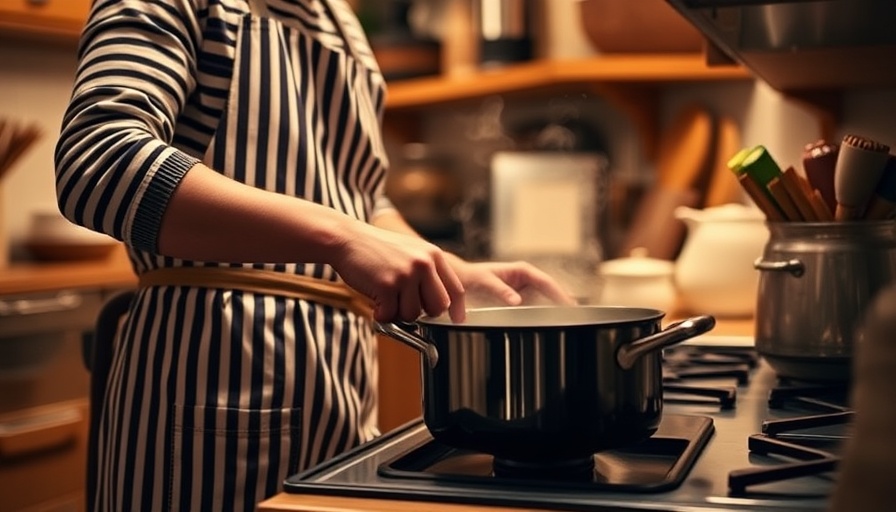 Cooking nutrient-rich foods to help manage anxiety.