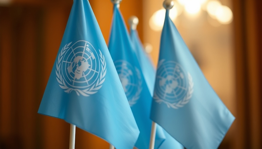 WHO flags representing China donates 500M to WHO in a warm setting.
