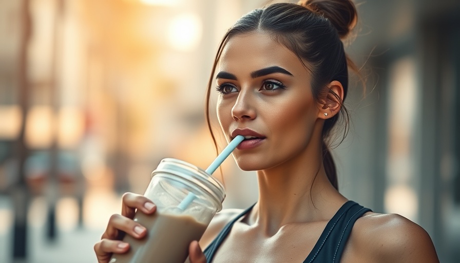 Benefits of Protein Powder for Women Over 40, woman enjoying a shake outdoors