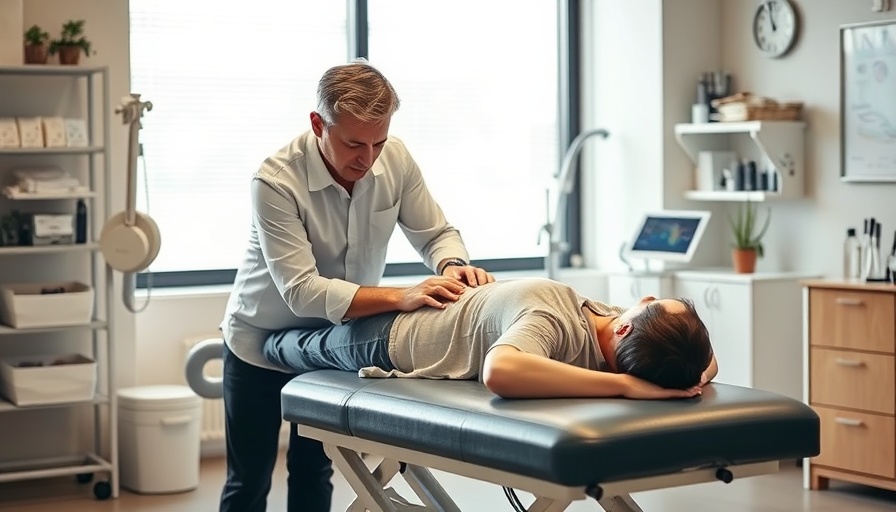 Chiropractor adjusting patient's back in clinic, highlighting why neck and back pain treatments.