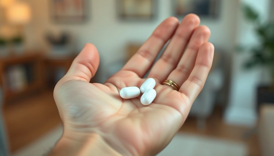 Close-up of two white zinc supplement pills in hand, illustrating benefits of zinc in your diet.