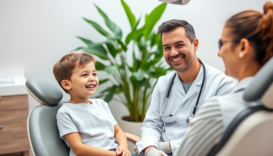 Dental care interaction between a dentist and patient in modern clinic.