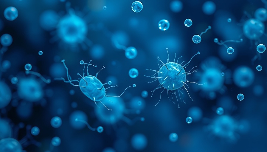 Tap water sinus rinse health risks illustrated by microorganisms.
