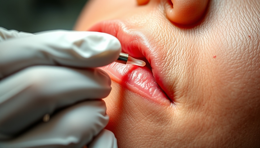 Dermatology consult for rash showing blackhead extraction procedure.