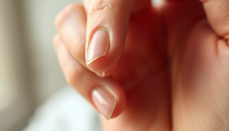 Close-up view of skin picking, emphasizing emotional impacts of skin picking.