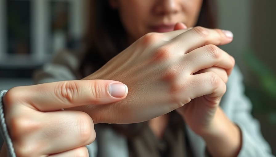 Skin picking focus with educator explaining treatment.