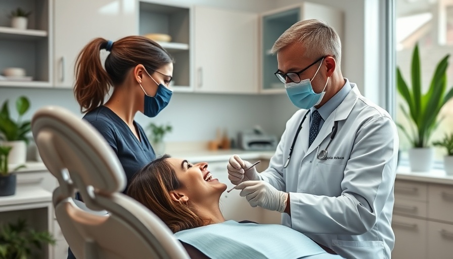 Professional dental care session, dentist listening to patient