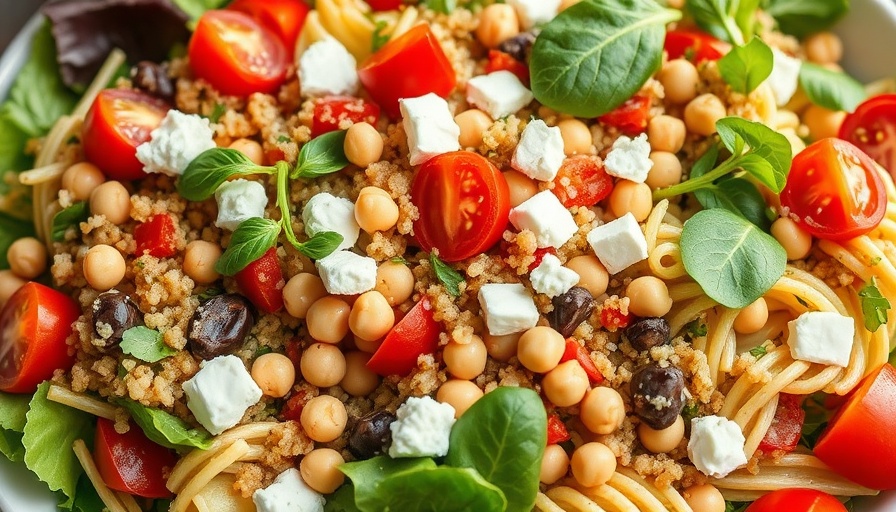 Vibrant healthy summer salad ideas with colorful ingredients.