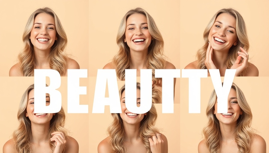 Clean Beauty School collage with smiling woman and text.