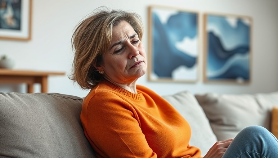 Woman experiencing migraine, a context for liraglutide migraine treatment.