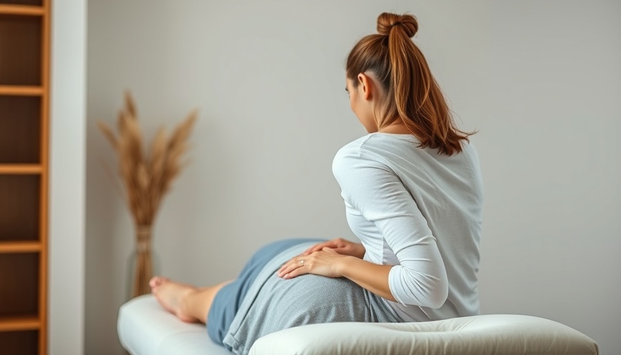 Chiropractor adjusting patient's back in therapeutic setting for neck and back pain relief.