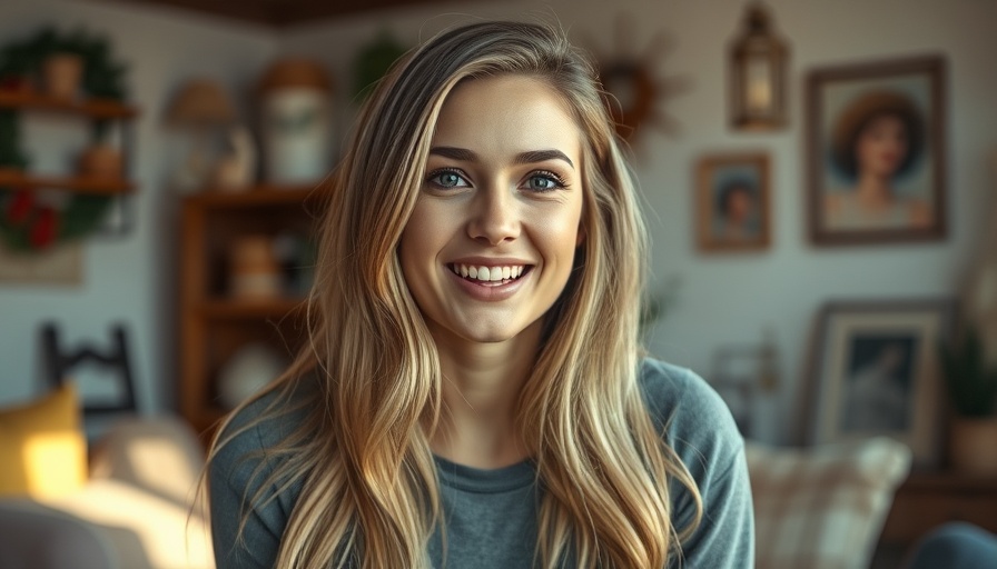 Young woman discussing foot surgery recovery in a cozy room with natural light.