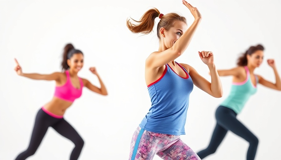 15-minute aerobic cardio workout with fun, no jumping exercise.