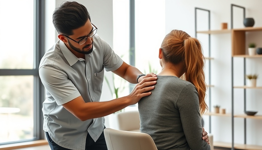 Chiropractor performing adjustment for neck and back pain relief.