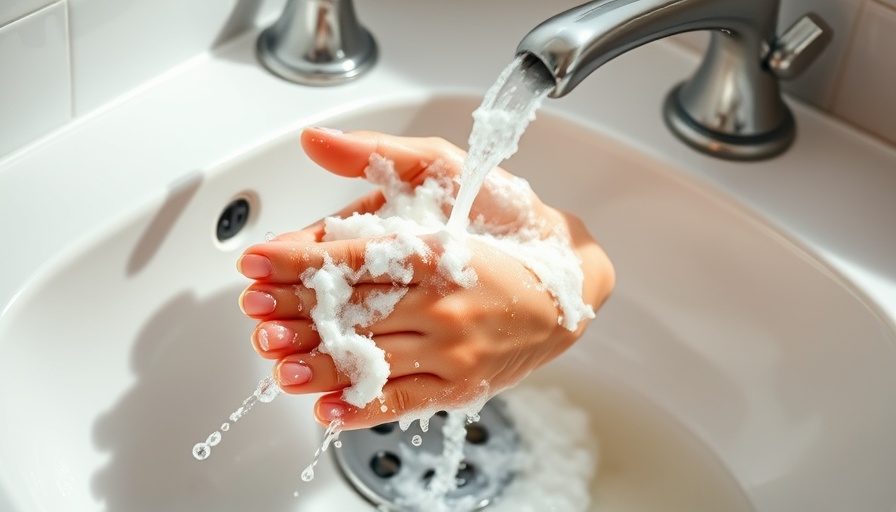 Preventive care for staph infections with handwashing.