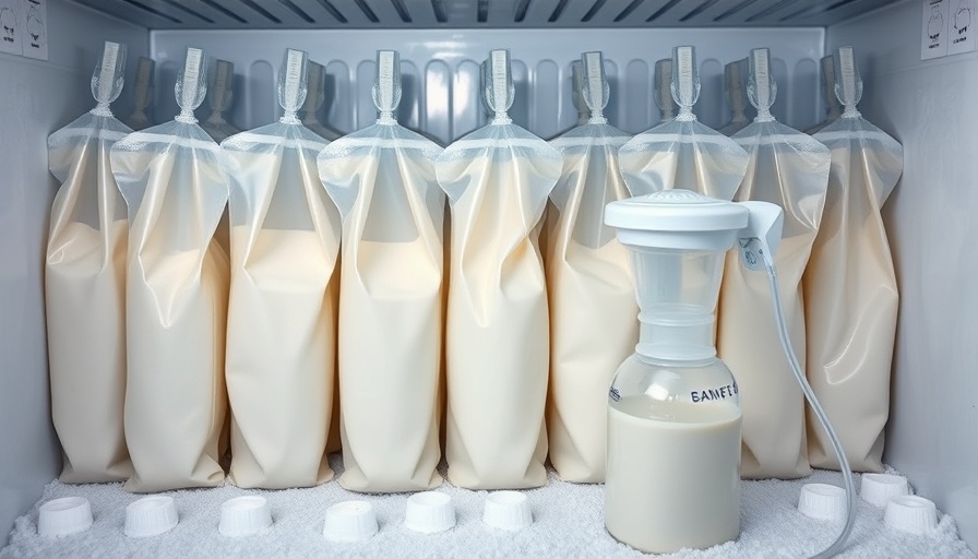 Breast milk storage with pump for Safe handling and storage