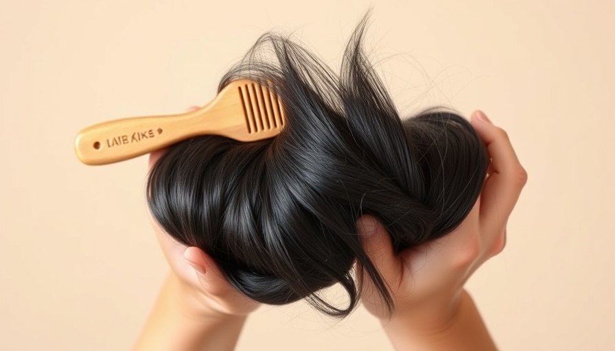 Hands holding comb and shedding hair, best hair loss treatments for women.