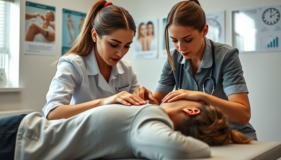 Chiropractor adjusting a patient's back, addressing why neck and back pain occur.