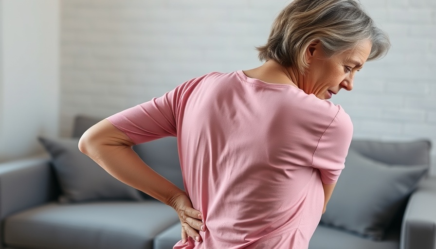 Middle-aged woman showing signs of pancreas trouble.