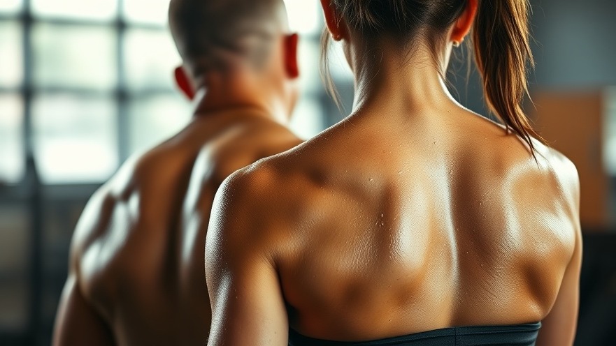 Fit man and woman during resistance training, showcasing nutrition strategies for fat loss and muscle gain.