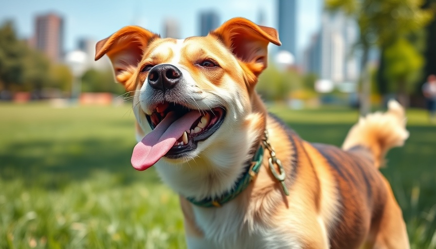 Energetic dog in a park with tongue out, Does My Dog Need Electrolytes?