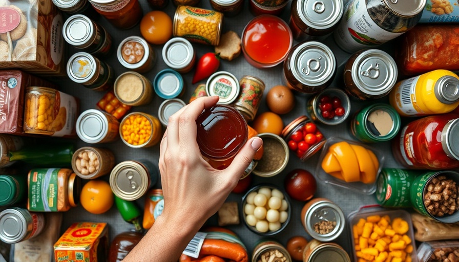 Assorted packaged foods on table highlighting ultra-processed foods health risks.