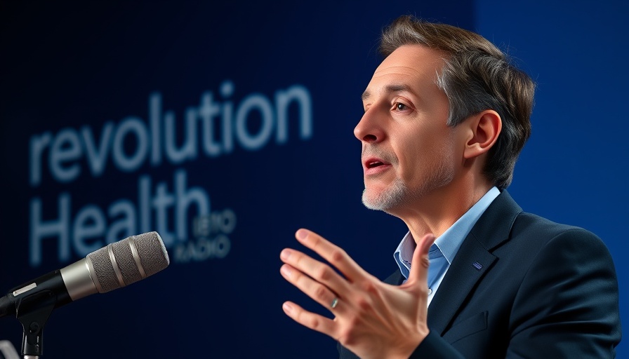 Professional speaker discussing health on Revolution Health Radio.
