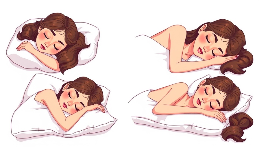 Illustration of various sleep positions indicating intelligence