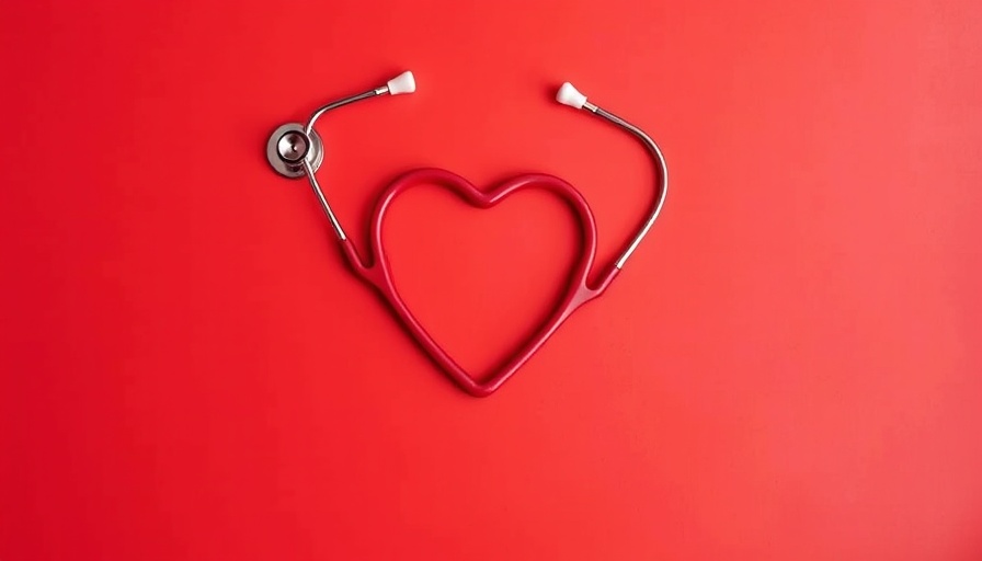 Heart health tips from cardiologists symbolized by red stethoscope.