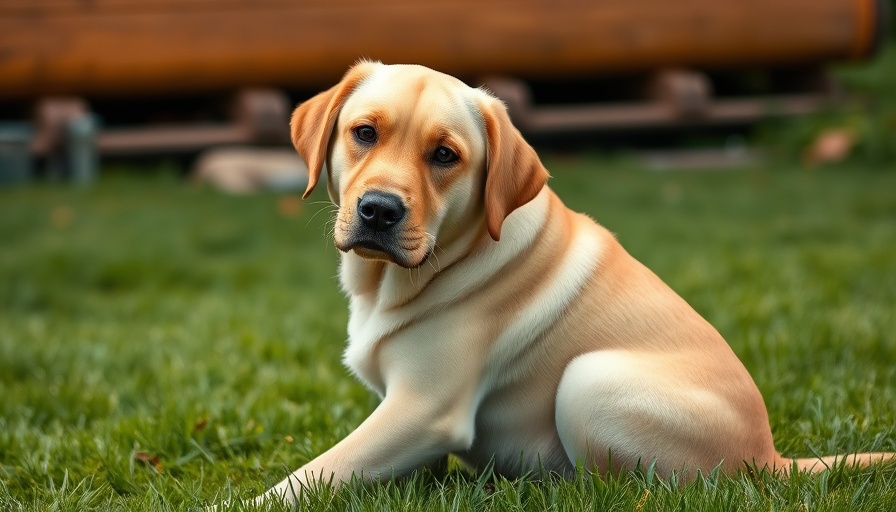 Labrador scratching, potential dog allergy relief needed