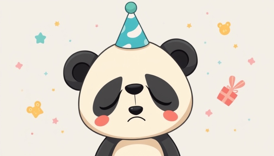 Bing Webmaster Tools Down message with cartoon panda