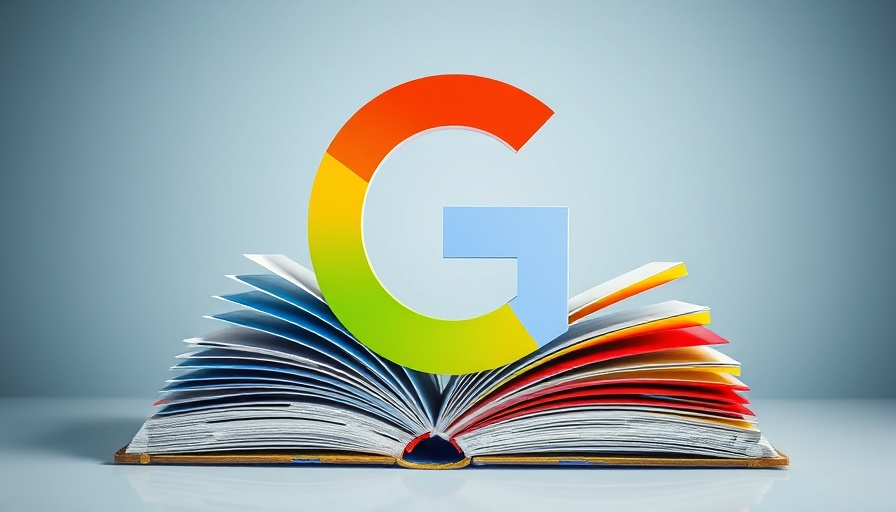 Google search pagination bar disappears concept with colorful pages.