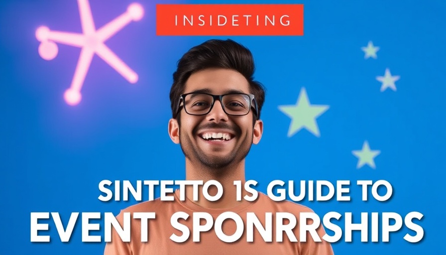 Insider's guide to event sponsorships blog banner.
