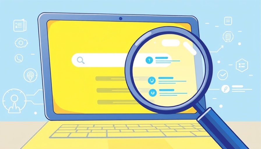 Illustration of AI search engine interface comparison.