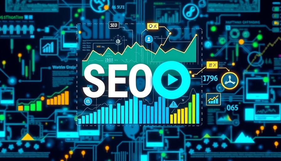 Digital marketing concept illustrating SEO trends in online marketing.
