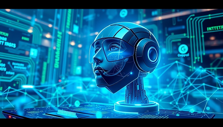 Conceptual image of Google AI updates for small businesses.