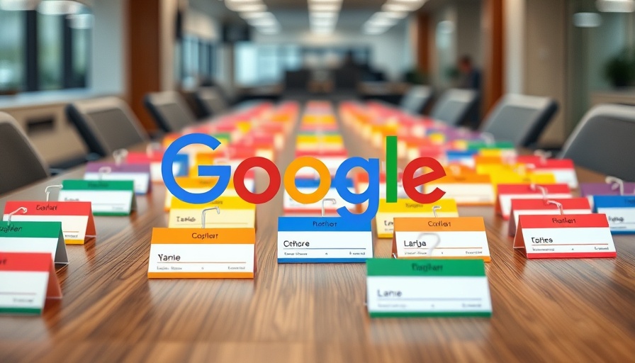 Google removing site names from search results concept image.