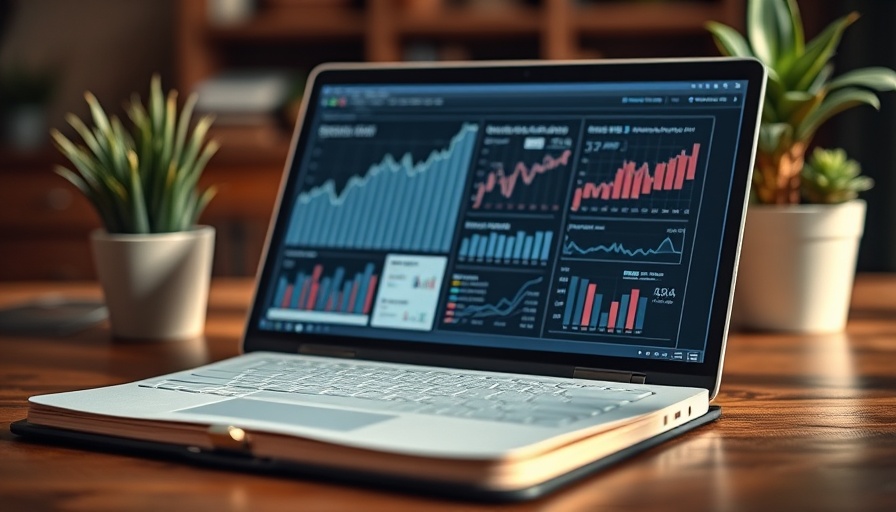 AI-first marketing strategy 2025 concept with notebook and laptop