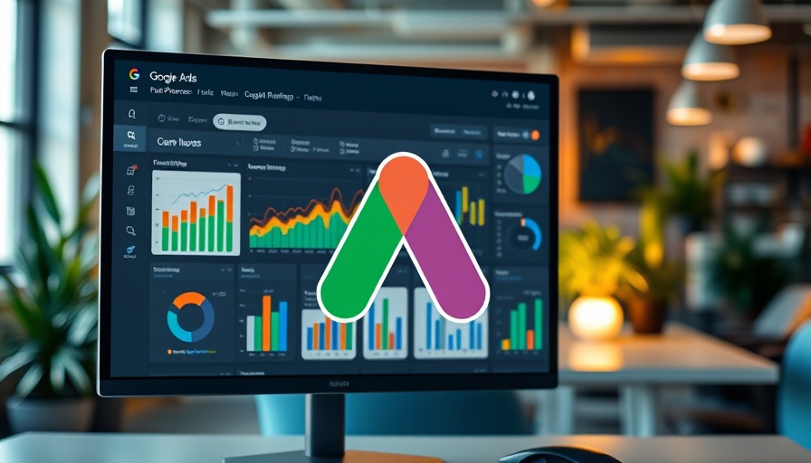 Google Ads Full Placement Reporting dashboard in a modern office setting.